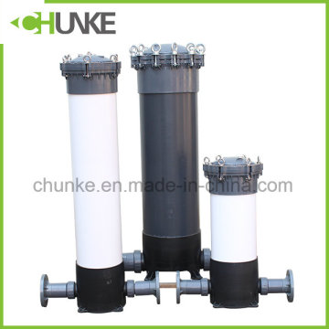 Chunke Ss304 / PVC PP Micron Patrone Wasseraufbereitung Filtergehäuse